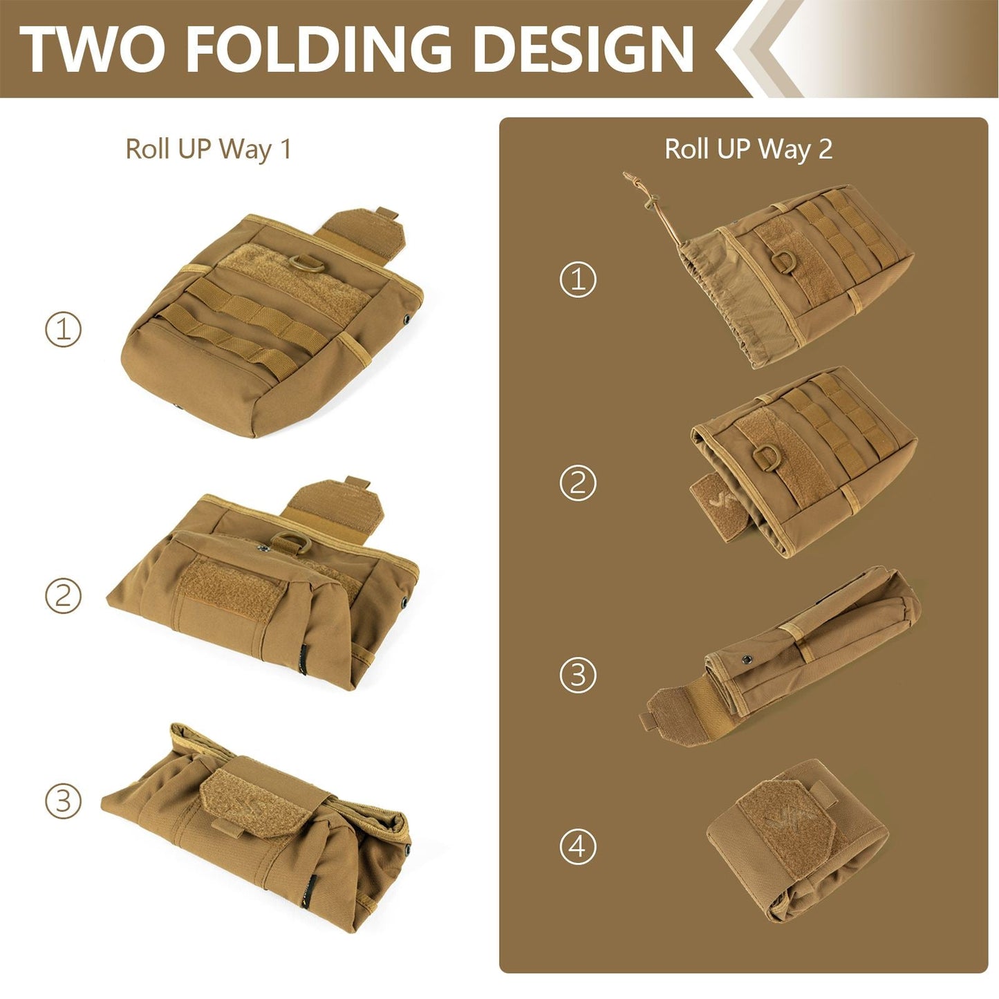 Tactical Dump Molle Storage Pouch