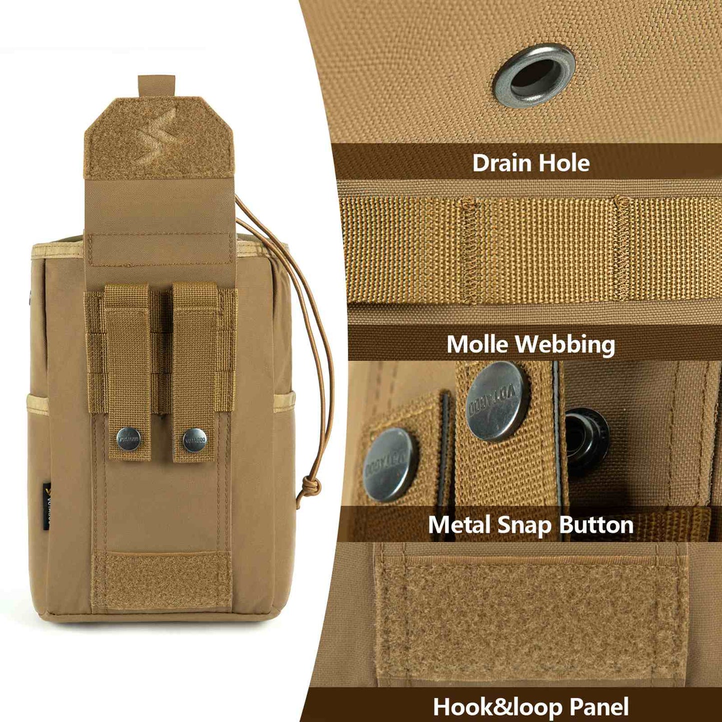 Tactical Dump Molle Storage Pouch