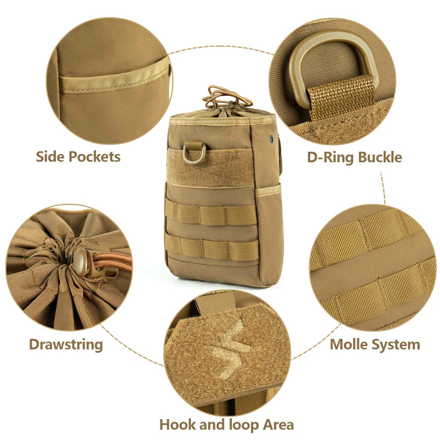 Tactical Dump Molle Storage Pouch