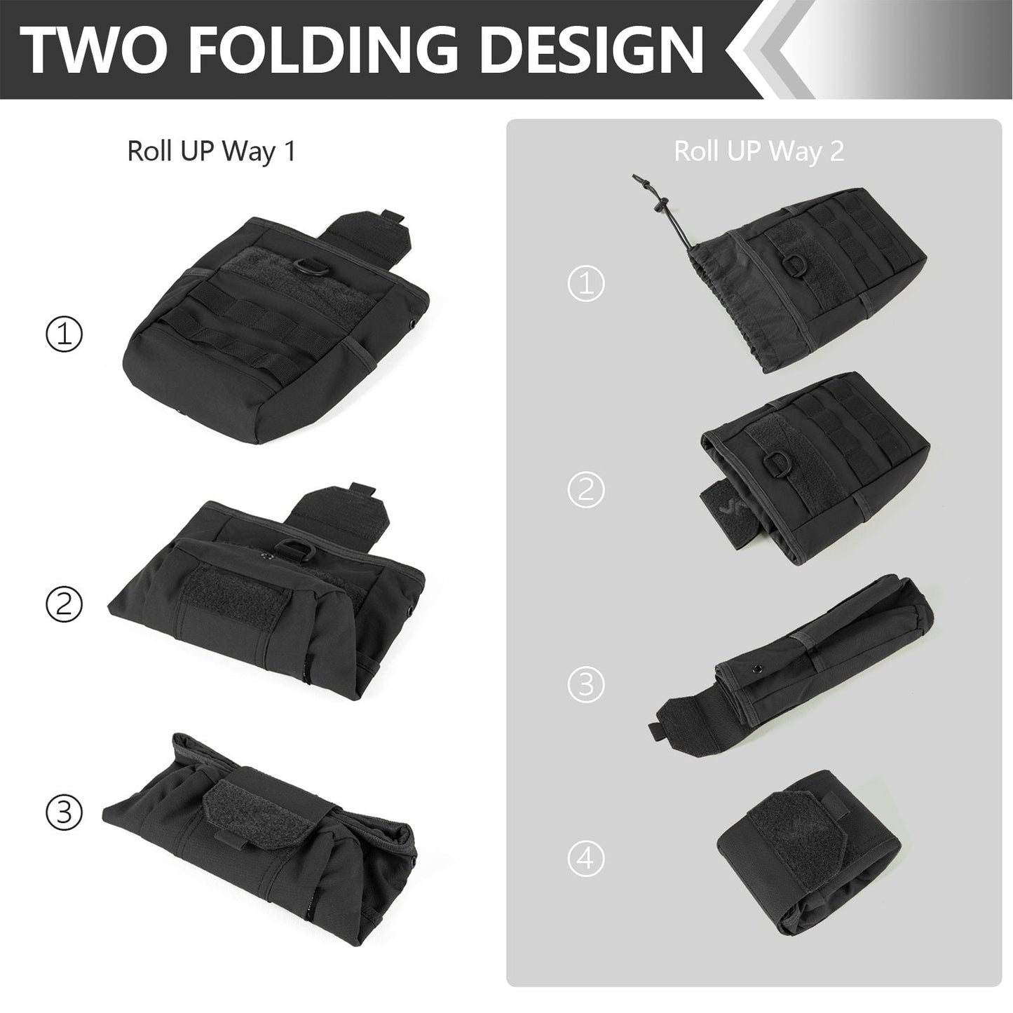Tactical Dump Molle Storage Pouch