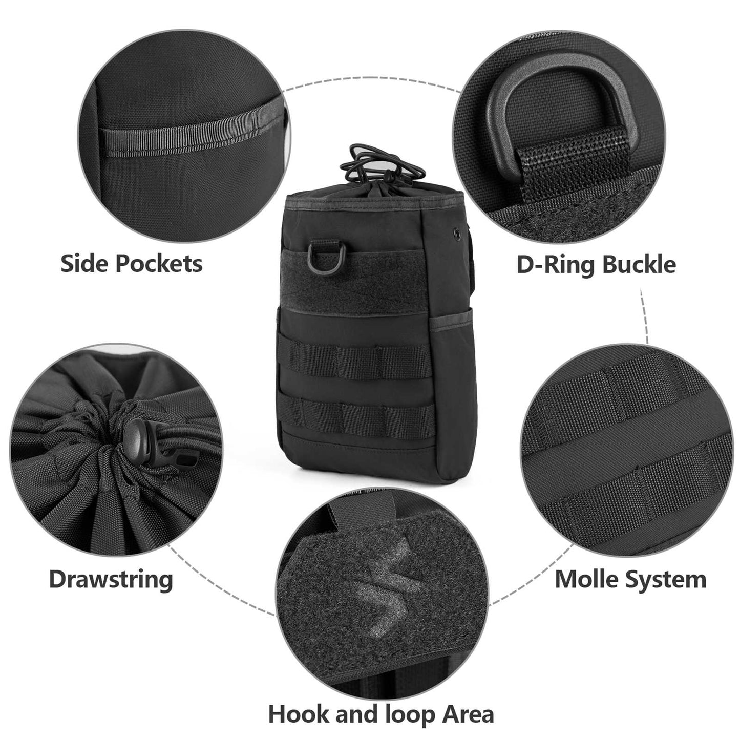 Tactical Dump Molle Storage Pouch