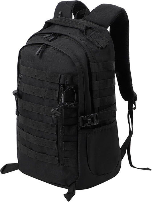 30L Tactical Backpack for Men – Military Assault Pack with MOLLE System, Heavy Duty Bug Out Bag for Outdoor Activity