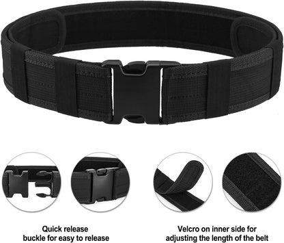 Police Security Tactical Combat Gear Utility Nylon Belt
