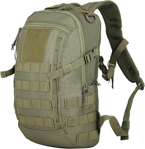 Small Tactical Backpack Military Daypack 12L Molle Bag Rucksack Army Daypack for Outdoor,Hiking,Camping,Travel