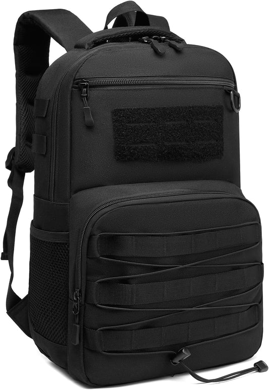 Mochila táctica para niños, estilo militar, para la escuela, actividades al aire libre, viajes y acampada. 