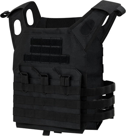 Chaleco táctico, chaleco protector de entrenamiento ajustable para exteriores, disfraz militar de airsoft y paintball para juegos CS. 