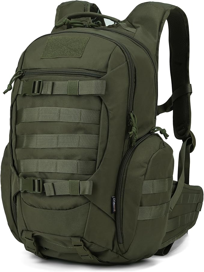 Tactical Molle Backpack for Men- 18L/28L EDC Hiking & Motorcycle Backpack