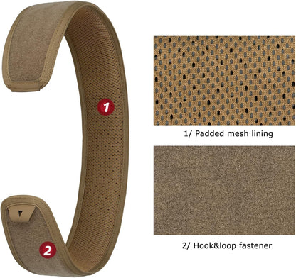 Great Tactical Belt Molle Duty Belt Quick Release Battle Belts 1.75 Inner & Outer Belt Anti-Slip Adjustable for Men Women Outdoor