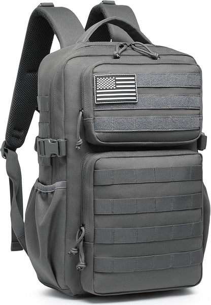 Military Tactical Backpack for Men Waterproof Daypack 3 Day Assault Pack Molle Bag with Water Bottle Holder