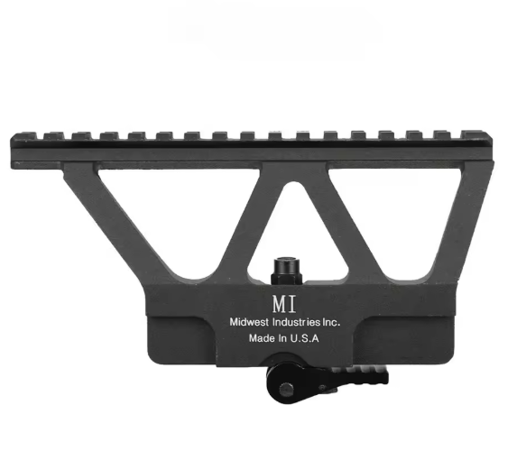 Tactical AK Side Rail Mount Top Picatinny Rail Combo Mounted Lasers and Scope Airsoft for AK47 AK74 Rifle Hunting Accessories