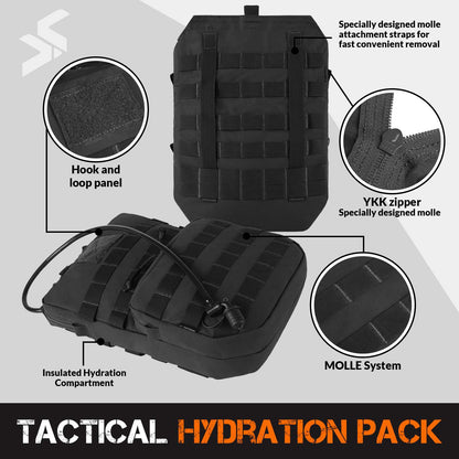 Tactical Molle Hydration Pack 3L