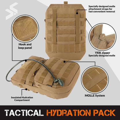 Tactical Molle Hydration Pack 3L