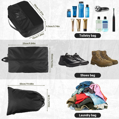 Tactical Packing Cubes 6 Packs