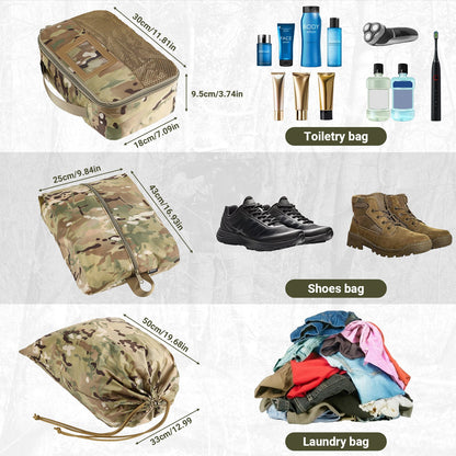 Tactical Packing Cubes 6 Packs
