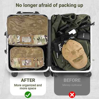 Tactical Packing Cubes 6 Packs