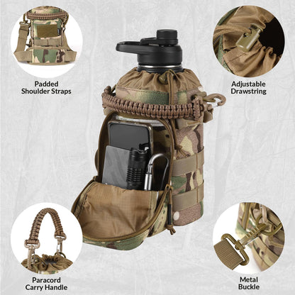 64Oz Tactical Water Bottle