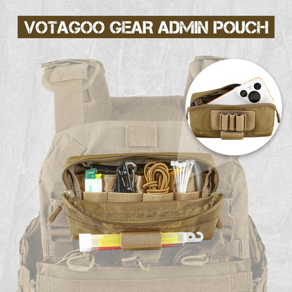 Tactical Molle Admin Pouch