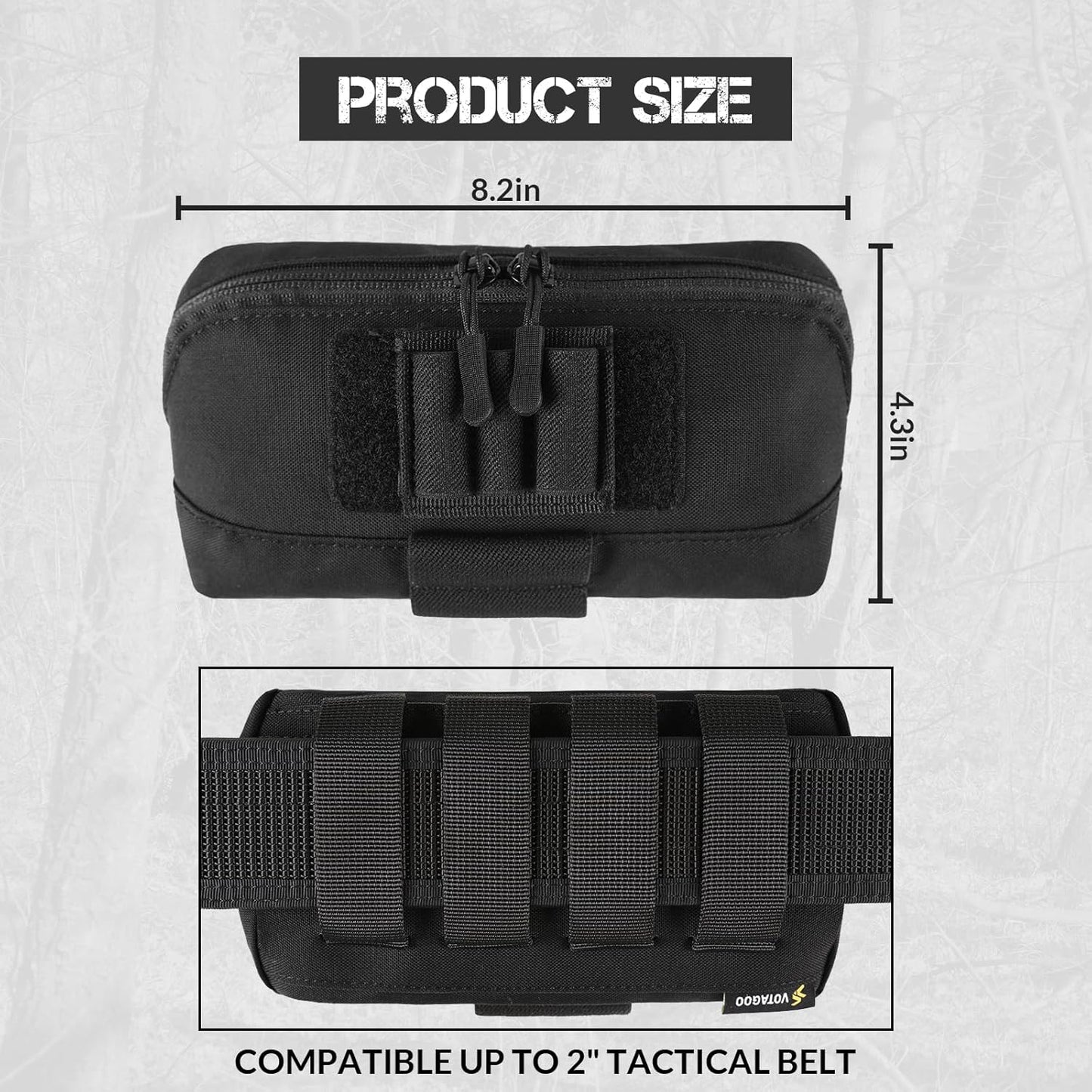 Tactical Molle Admin Pouch