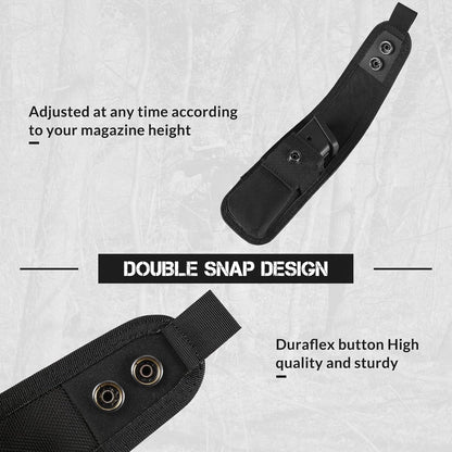 Single Double Nylon Mag Pouch