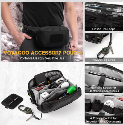 Electronic Organizer Accessory Tech Pouch for MacBook