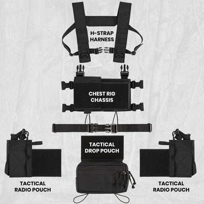 500D Nylon Chest Rig
